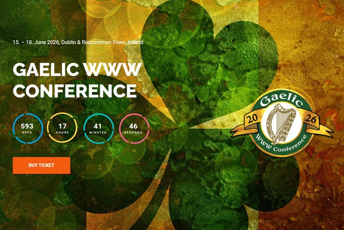 Gaelic WWW Conference 2026